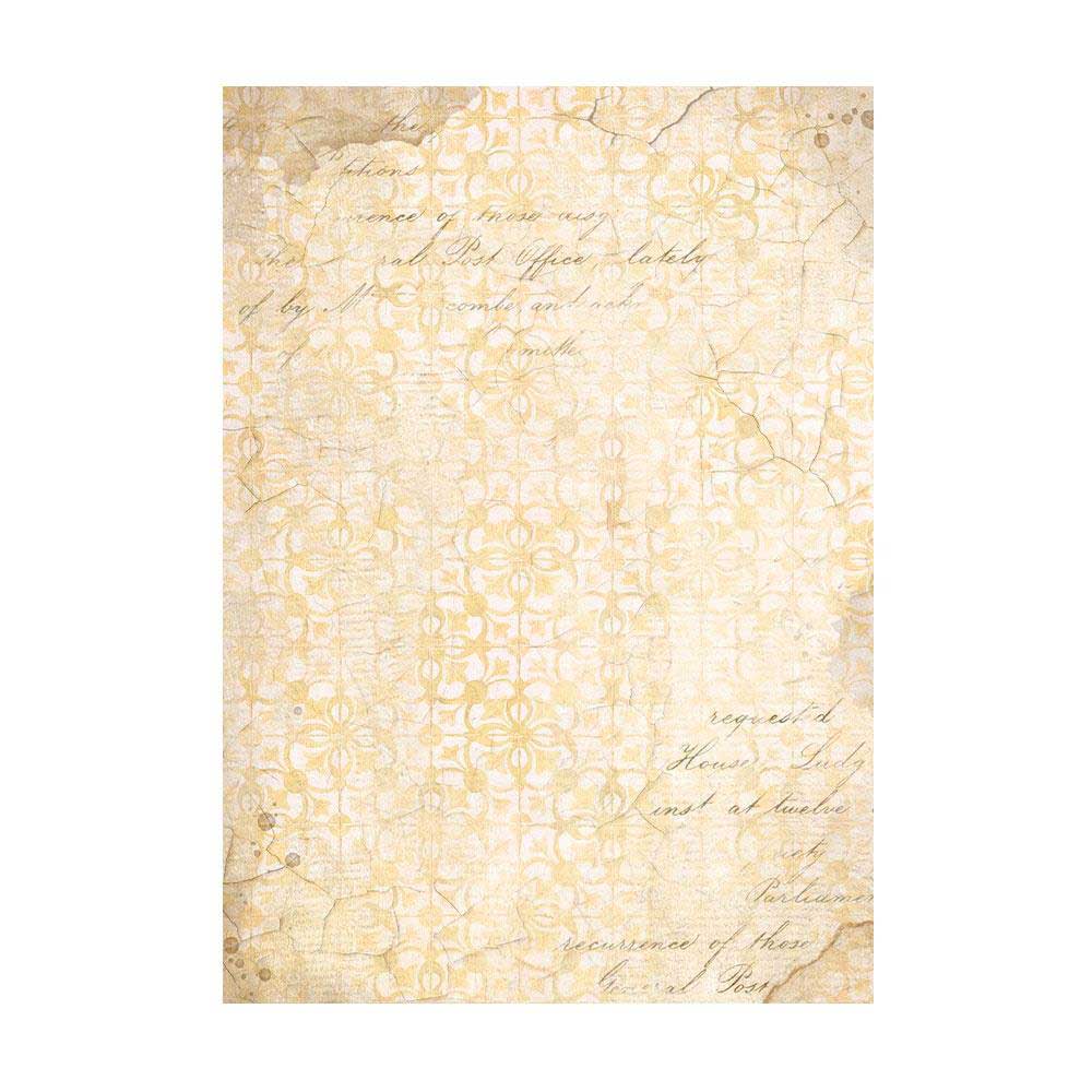 Stamperia Golden Harmony Collection - A6 Rice Paper Backgrounds [DFSAK6029] - Image 4