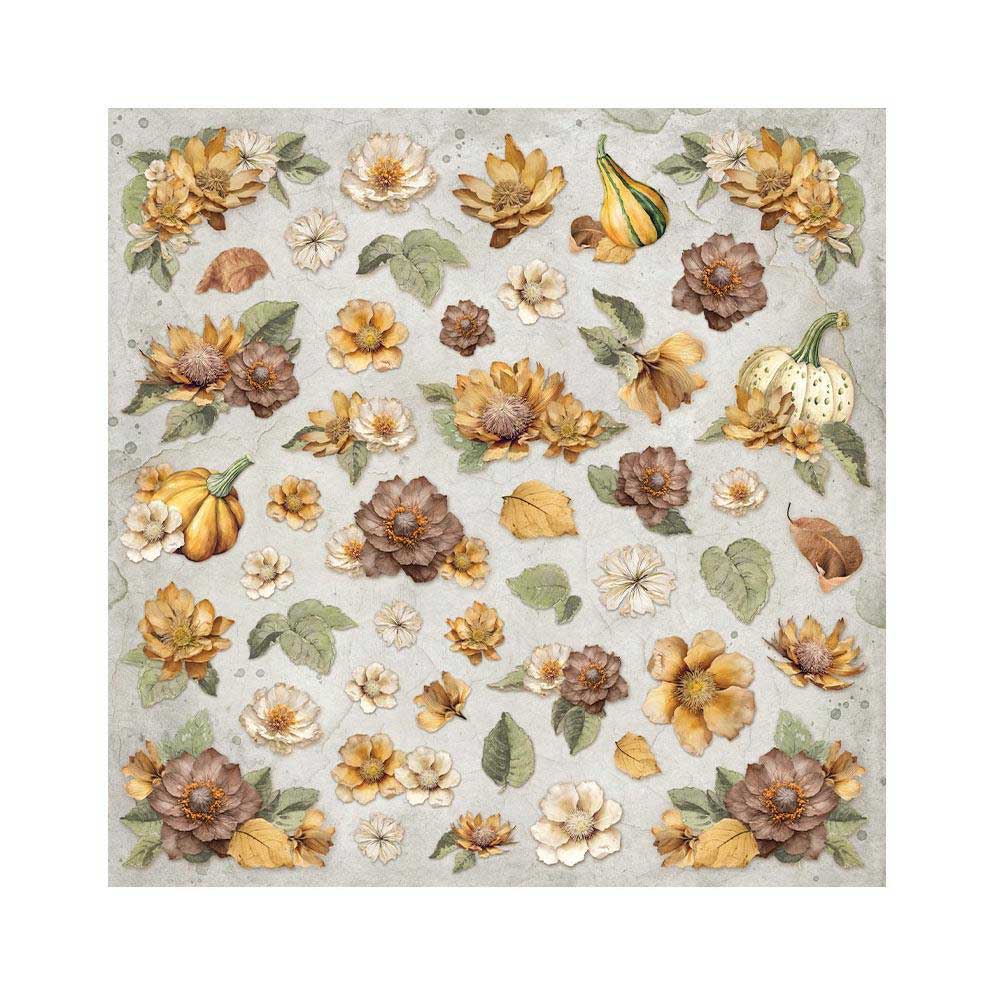 Stamperia Golden Harmony Collection - Fabric [SBPLT34] - Image 2
