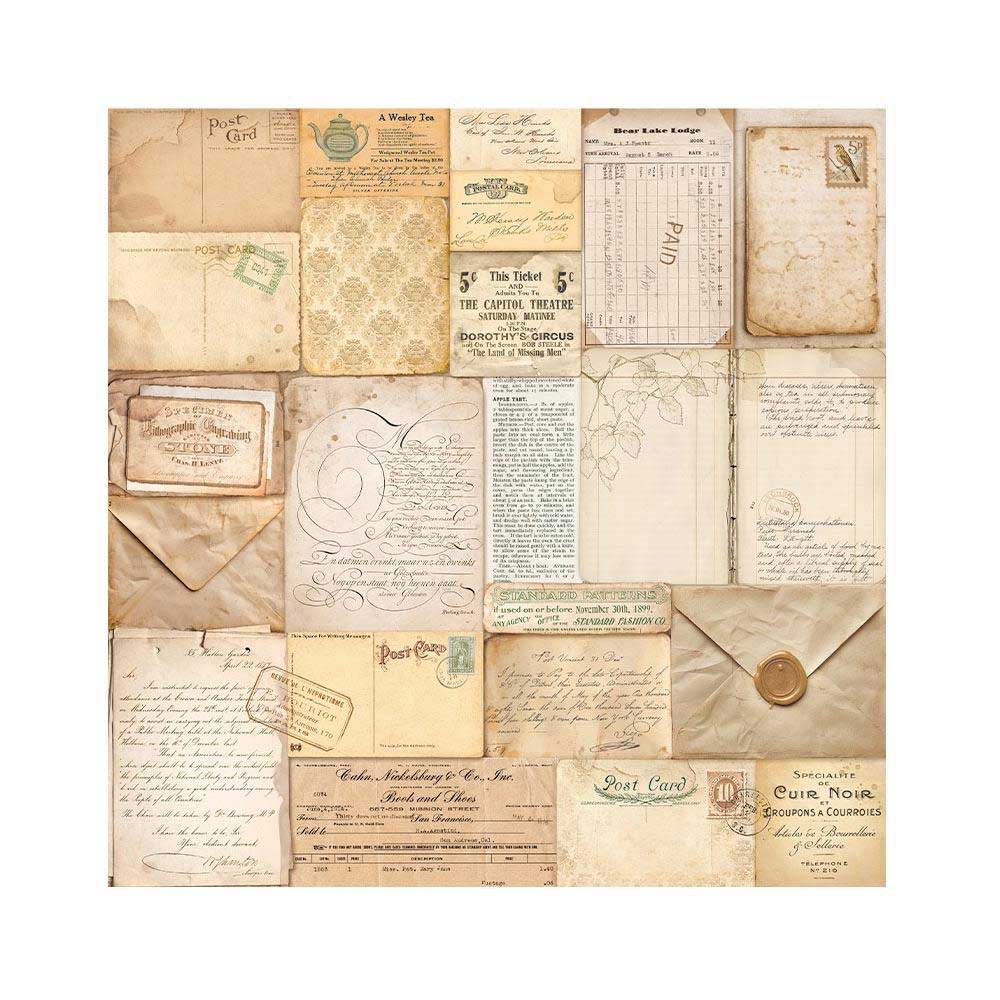Stamperia Golden Harmony Collection - Fabric [SBPLT34] - Image 5