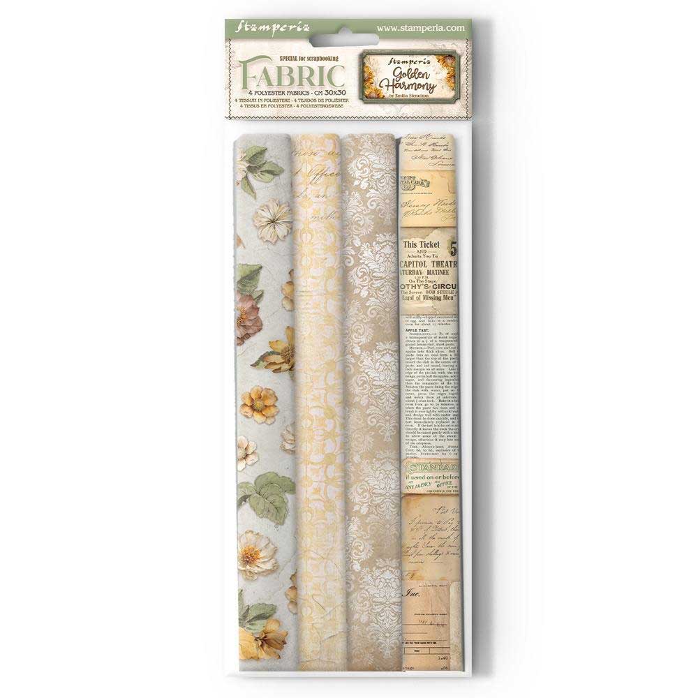 Stamperia Golden Harmony Collection - Fabric [SBPLT34]