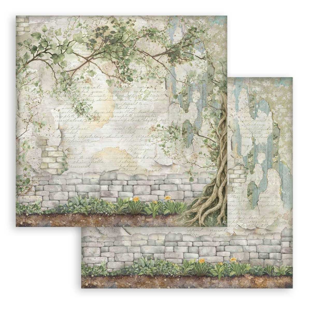 Stamperia Herbarium Silvae Collection - 12" x 12" Maxi Backgrounds Selection [SBBL180] - Image 5