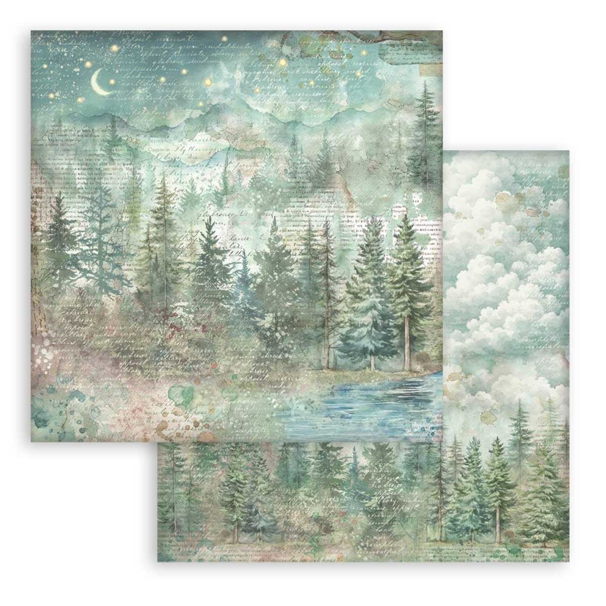 Stamperia Herbarium Silvae Collection - 12" x 12" Maxi Backgrounds Selection [SBBL180] - Image 8