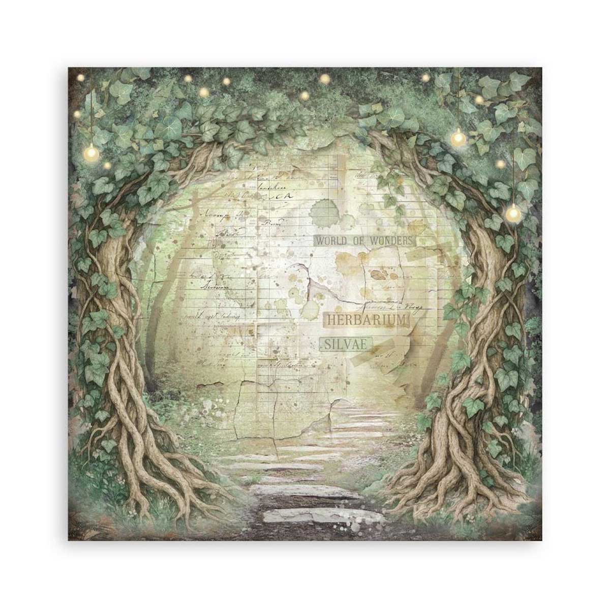 Stamperia Herbarium Silvae Collection - 8" x 8" Maxi Paper Pad [SBBSXB20] - Image 7