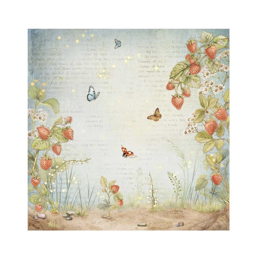 Stamperia Hidden Grove Collection - Fabric [SBPLT43] - Image 3