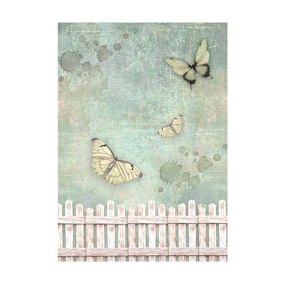 Stamperia House Of Roses Collection - A6 Rice Paper Backgrounds [DFSAK6039] - Image 4