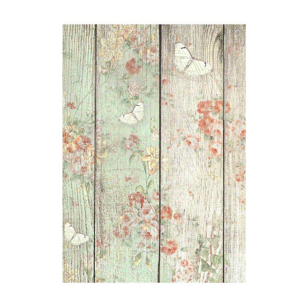 Stamperia House Of Roses Collection - A6 Rice Paper Backgrounds [DFSAK6039] - Image 9