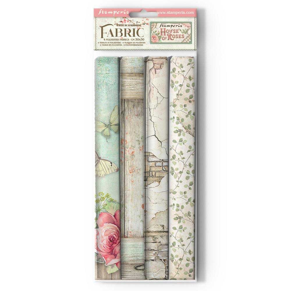 Stamperia House Of Roses Collection - Fabric [SBPLT44]