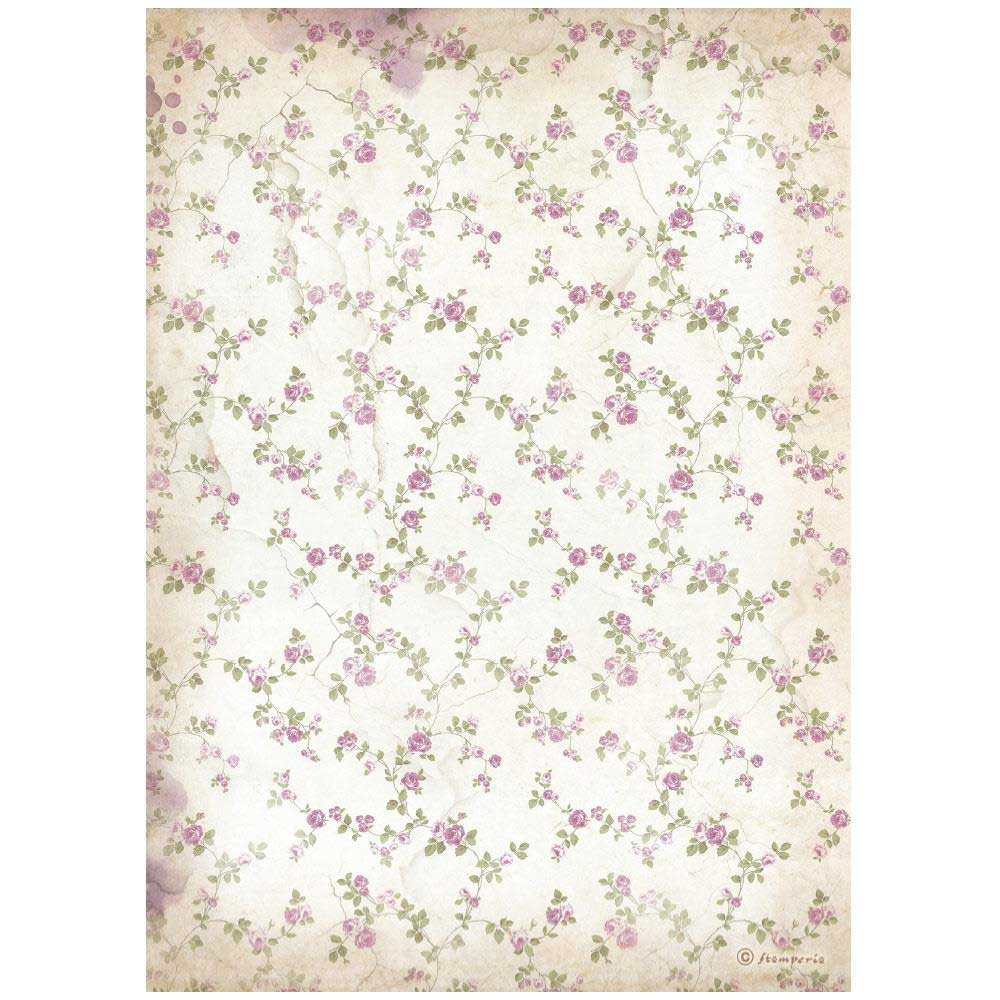 Stamperia Lavender Collection - A4 Rice Paper Selection [DFSA4XLV] - Image 3