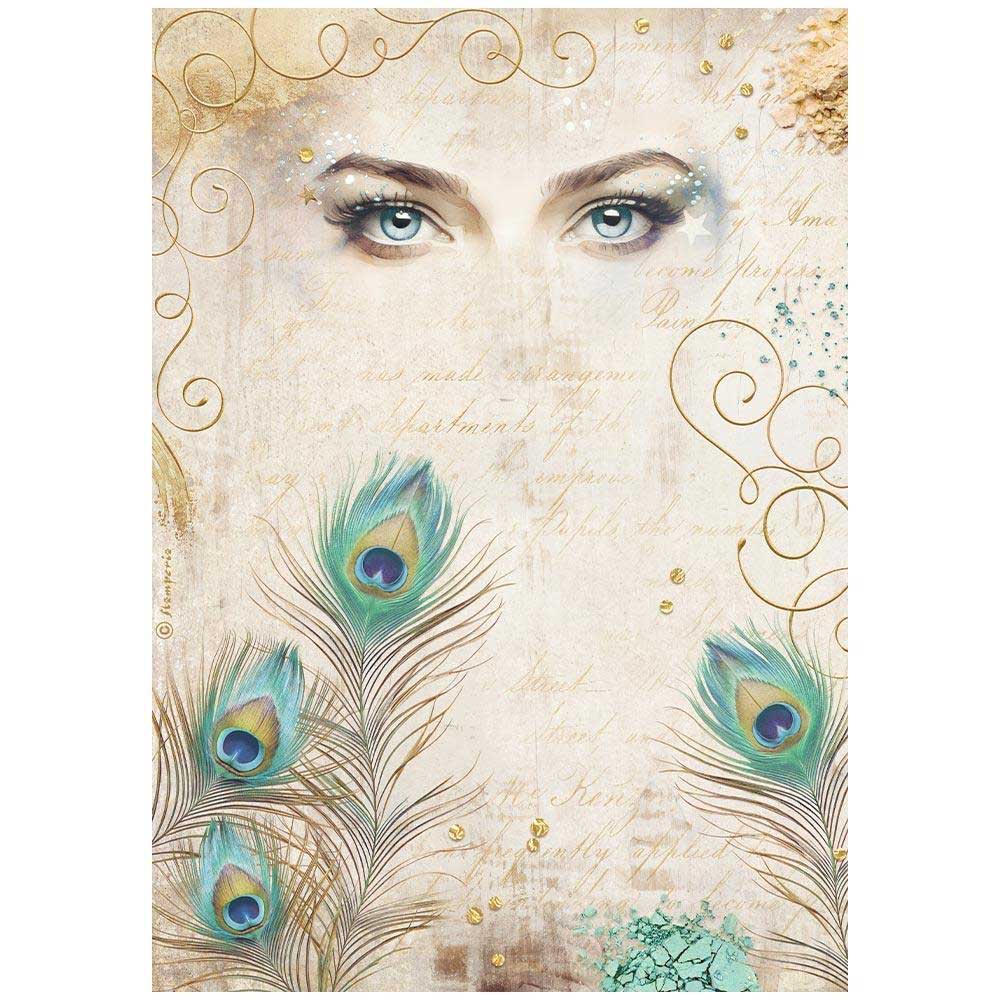 Stamperia Masquerade Collection - A4 Rice Paper Selection [DFSA4XMS] - Image 5