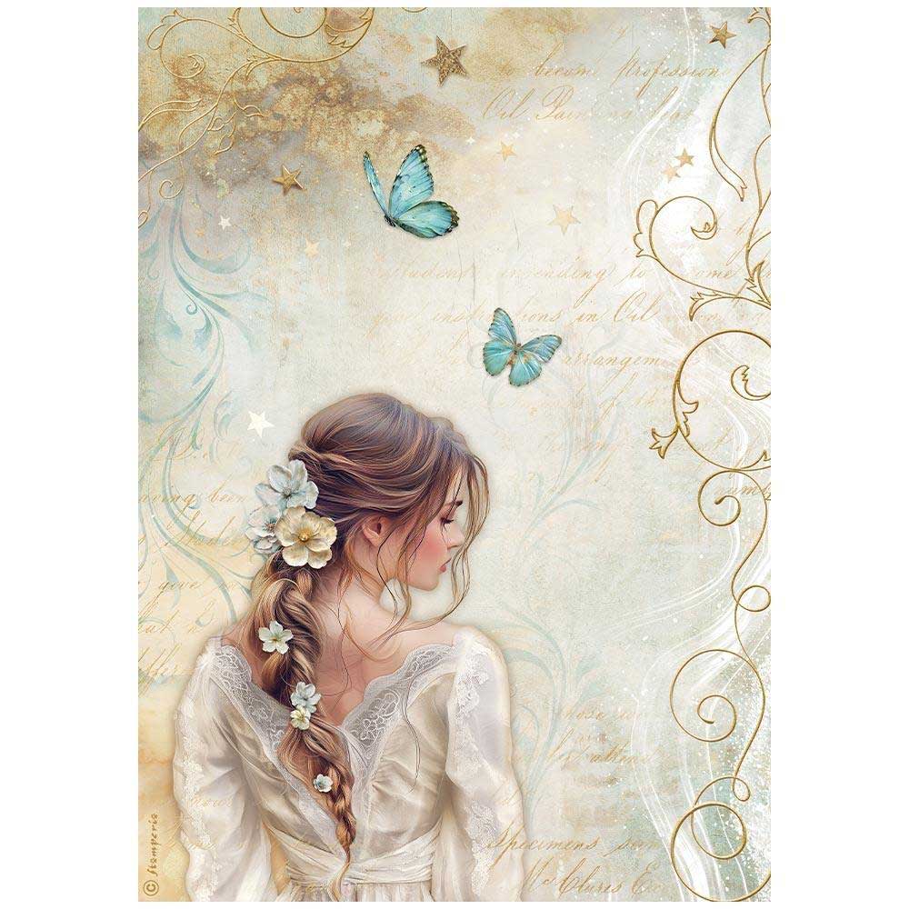Stamperia Masquerade Collection - A4 Rice Paper Selection [DFSA4XMS] - Image 6