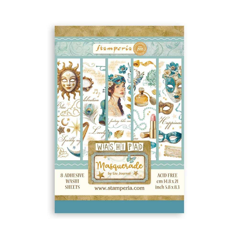 Stamperia Masquerade Collection - Washi Pad [SBW15]