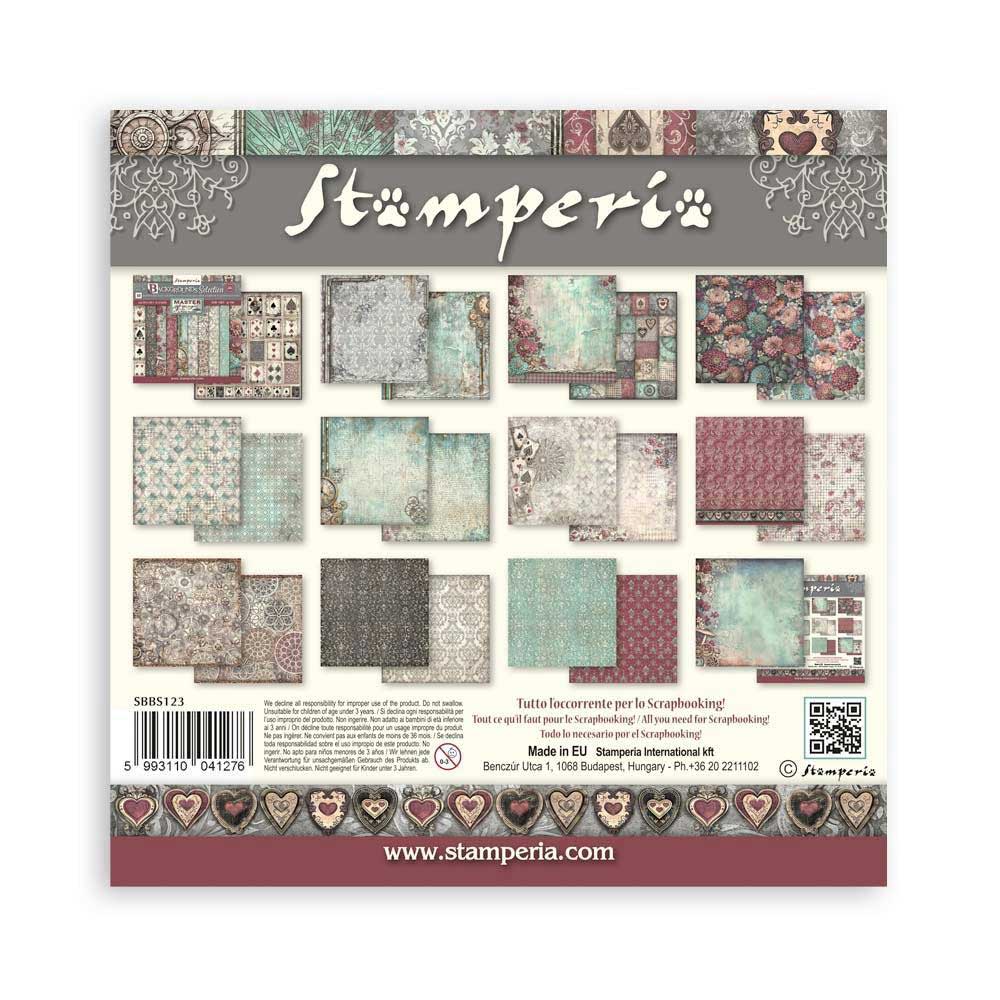 Stamperia Master Of Magic Collection - 8" x 8" Backgrounds Selection [SBBS123] - Image 2