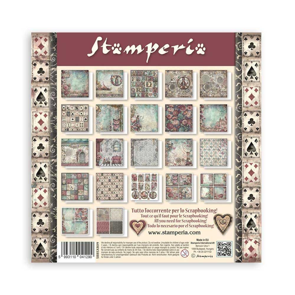 Stamperia Master Of Magic Collection - 8" x 8" Maxi Paper Pad [SBBSXB09] - Image 2