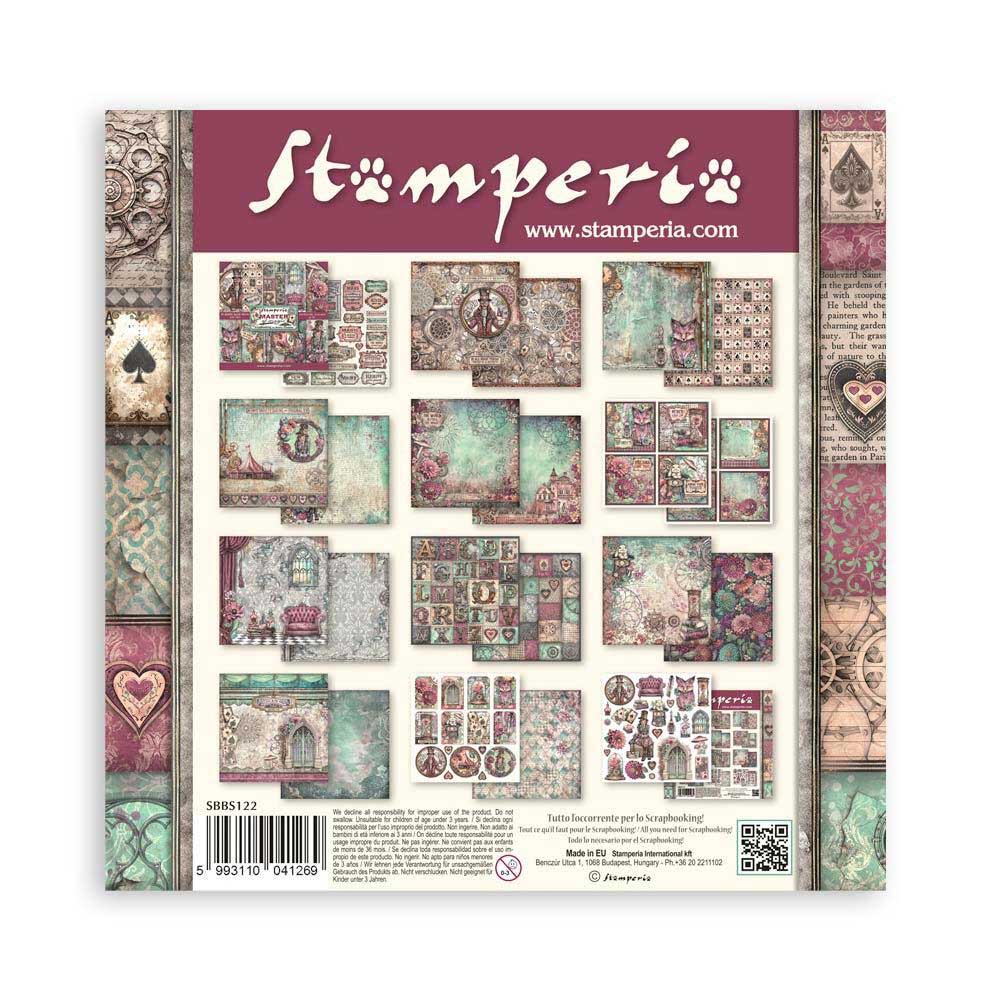 Stamperia Master Of Magic Collection - 8" x 8" Paper Pad [SBBS122] - Image 2