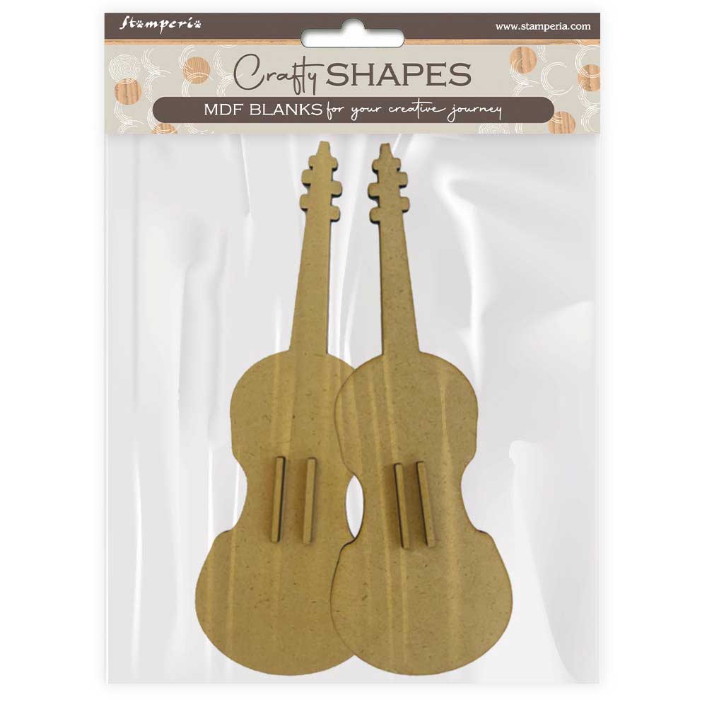 Stamperia Music Collection - Crafty Shapes - Violin [KLSM28]