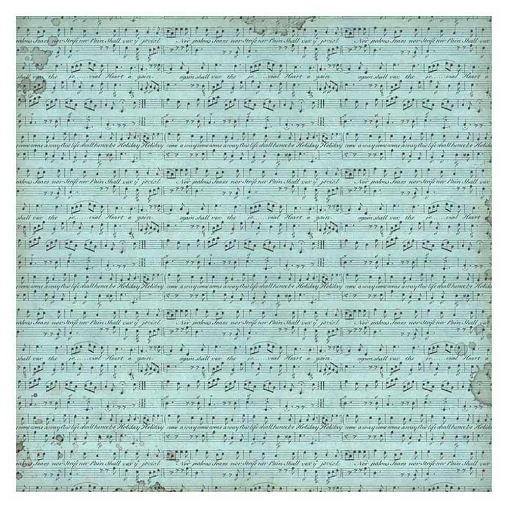 Stamperia Music Collection - Fabric Collection [SBPLT38] - Image 5