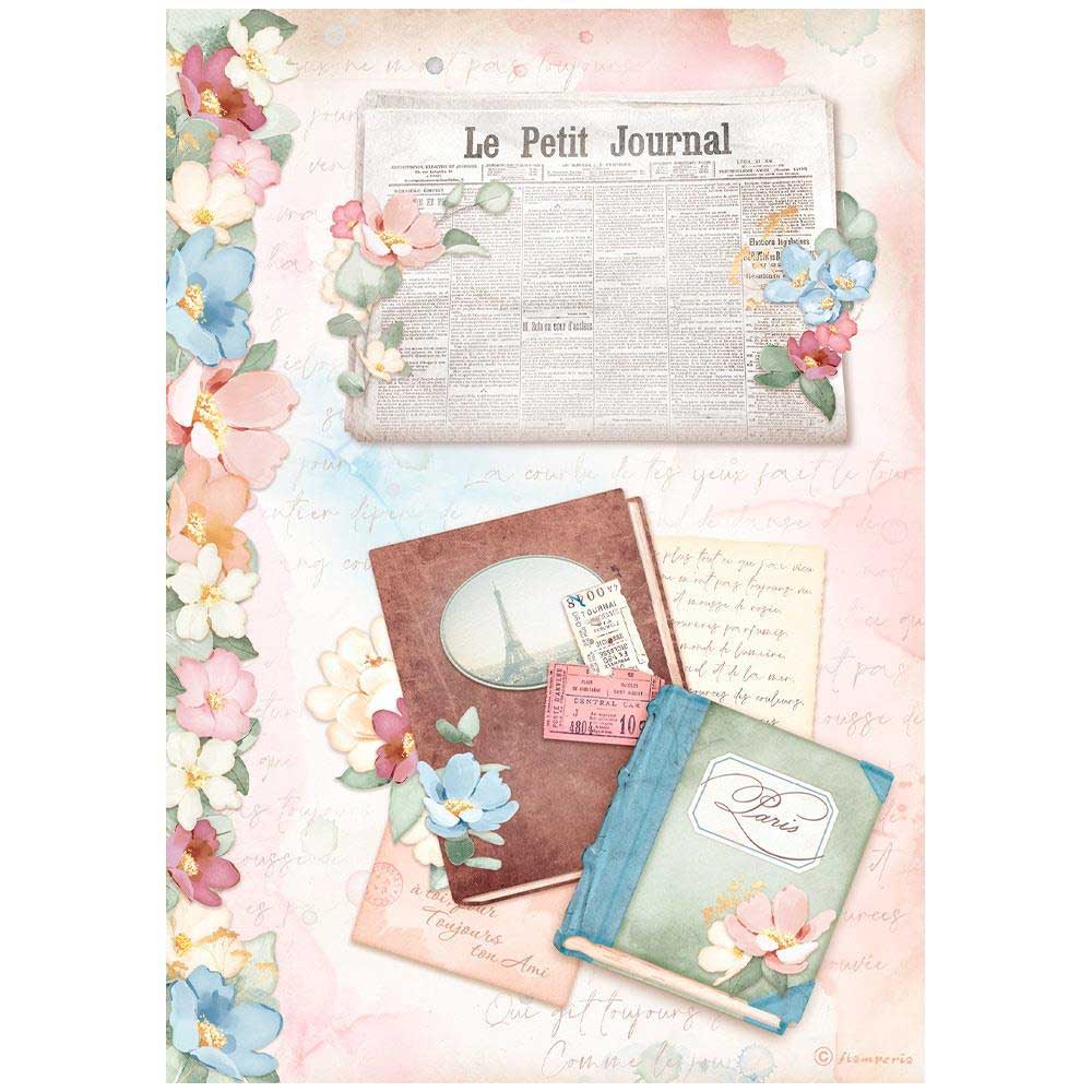 Stamperia Oh La La! Collection A4 Rice Paper Selection [DFSA4XOL] - Image 6