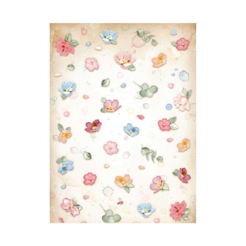 Stamperia Oh La La! Collection A6 Rice Paper Backgrounds [DFSAK6002] - Image 4