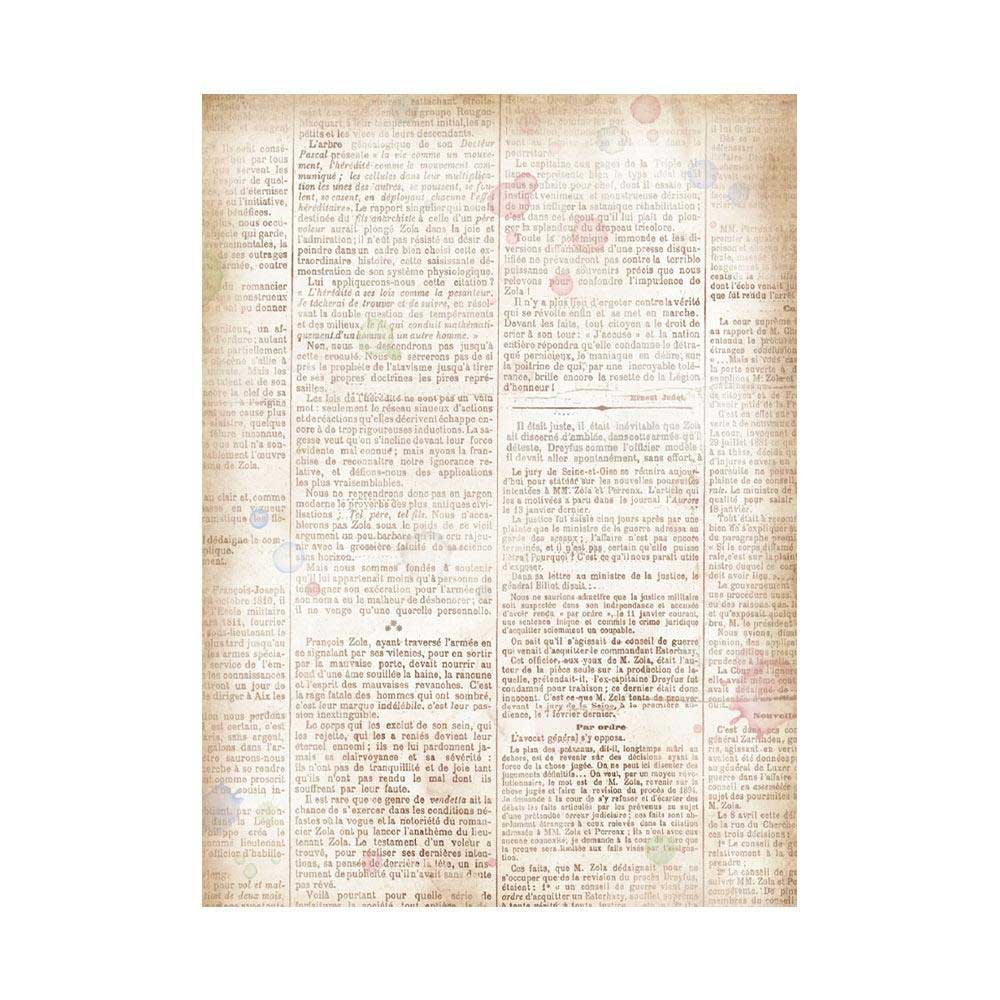 Stamperia Oh La La! Collection A6 Rice Paper Backgrounds [DFSAK6002] - Image 5