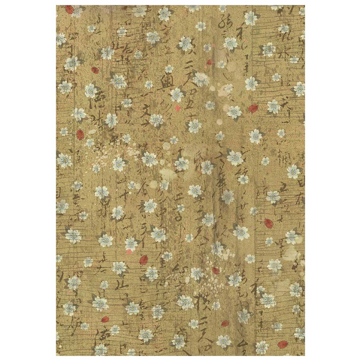 Stamperia Oriental Garden Collection - A6 Rice Paper Backgrounds [DFSAK6057] - Image 2