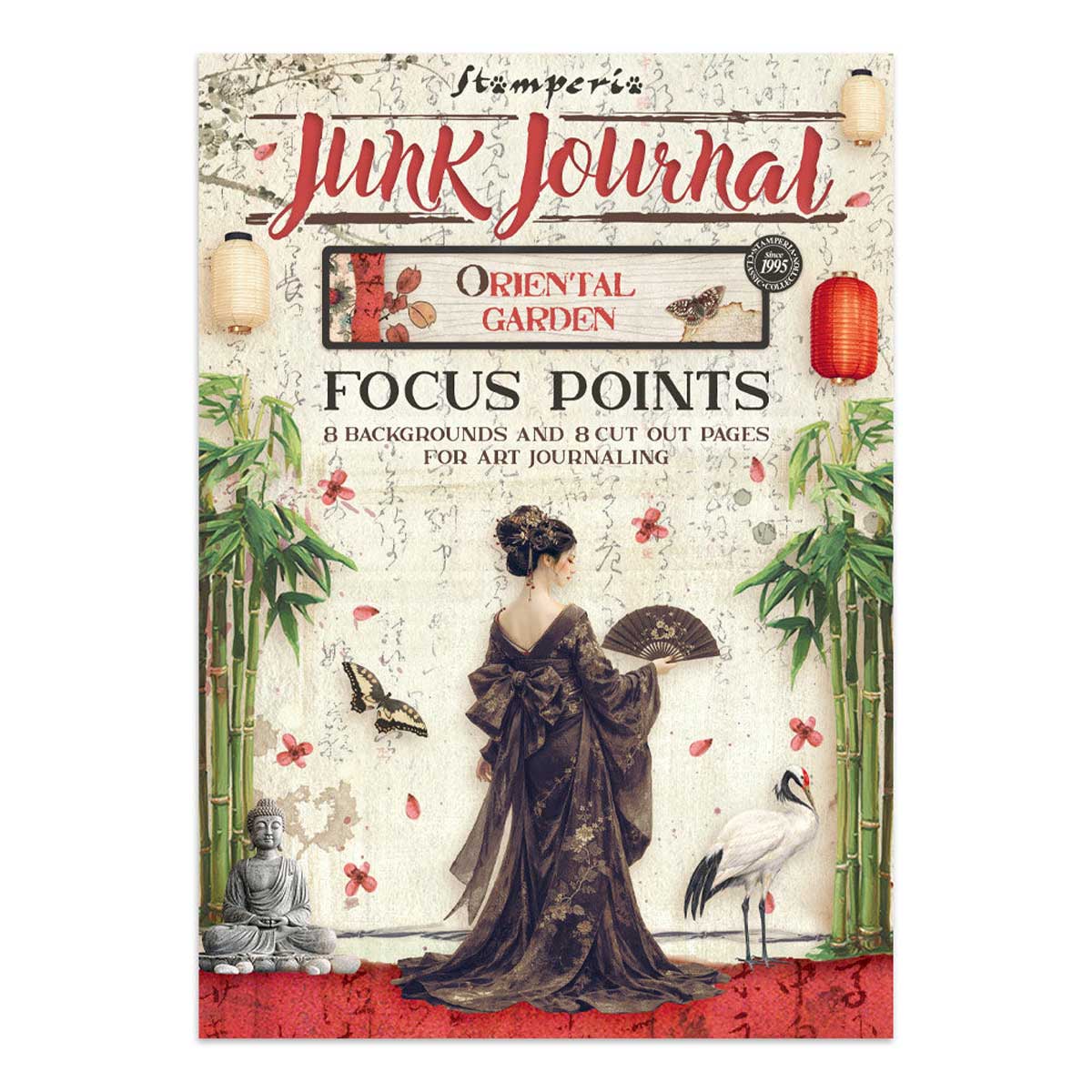 Stamperia Oriental Garden Collection - Junk Journal Focus Points [SBJKS05]