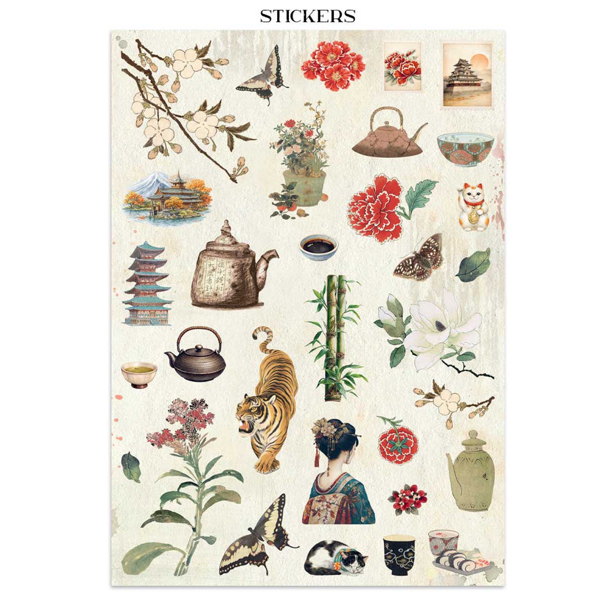 Stamperia Oriental Garden Collection - Junk Journal [SBJK26] - Image 9
