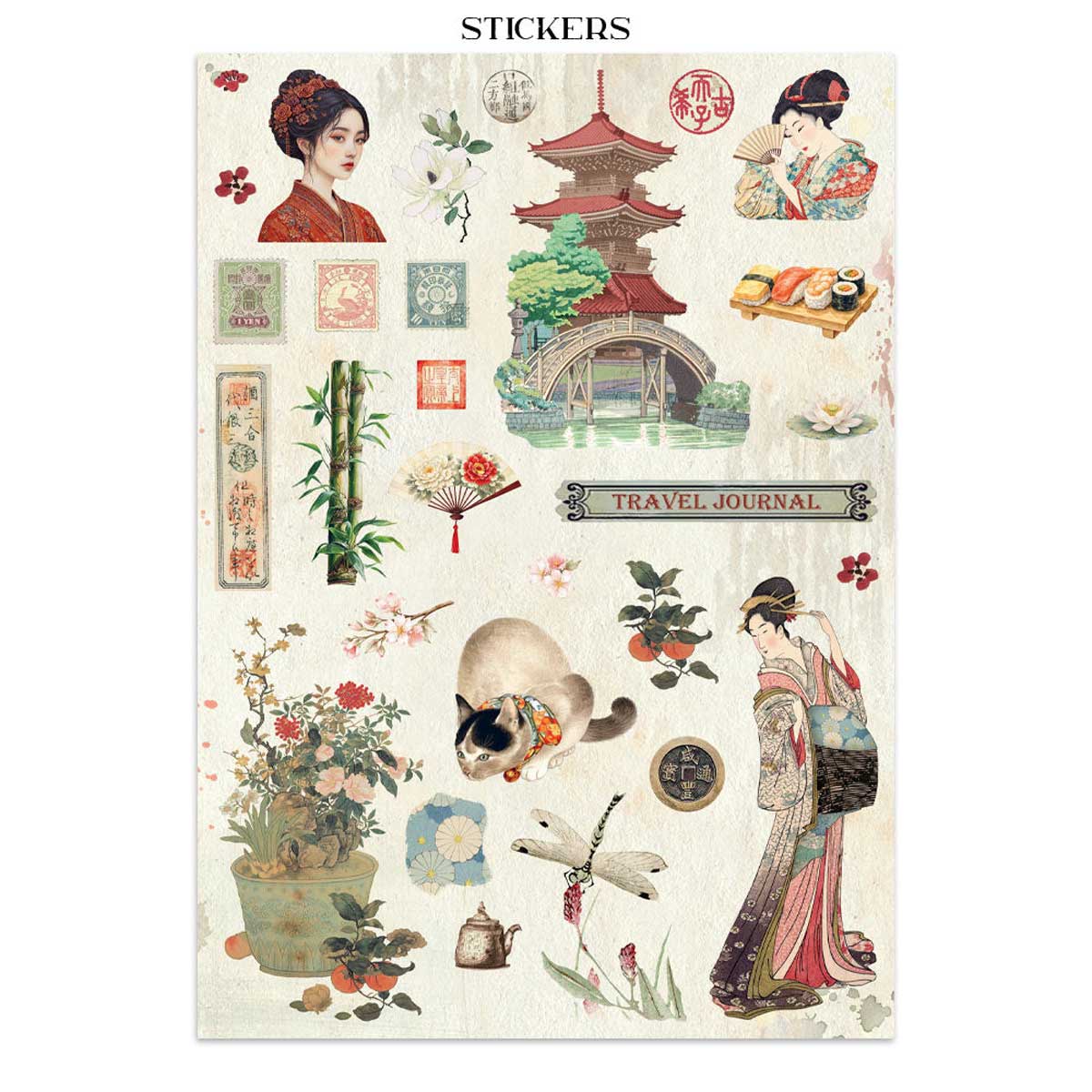 Stamperia Oriental Garden Collection - Junk Journal [SBJK26] - Image 10
