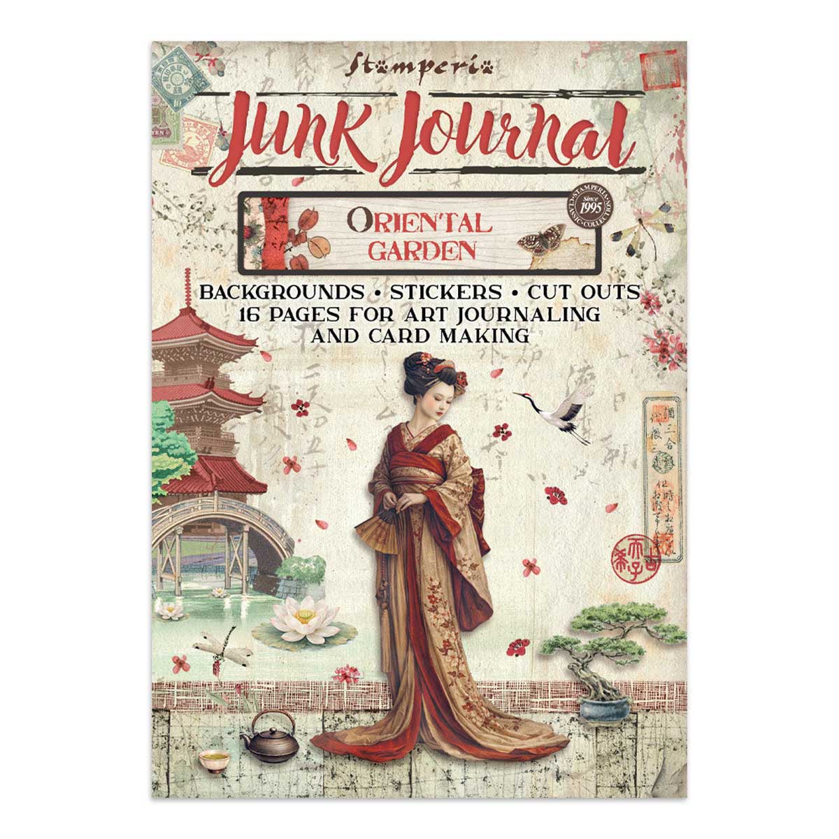 Stamperia Oriental Garden Collection - Junk Journal [SBJK26]