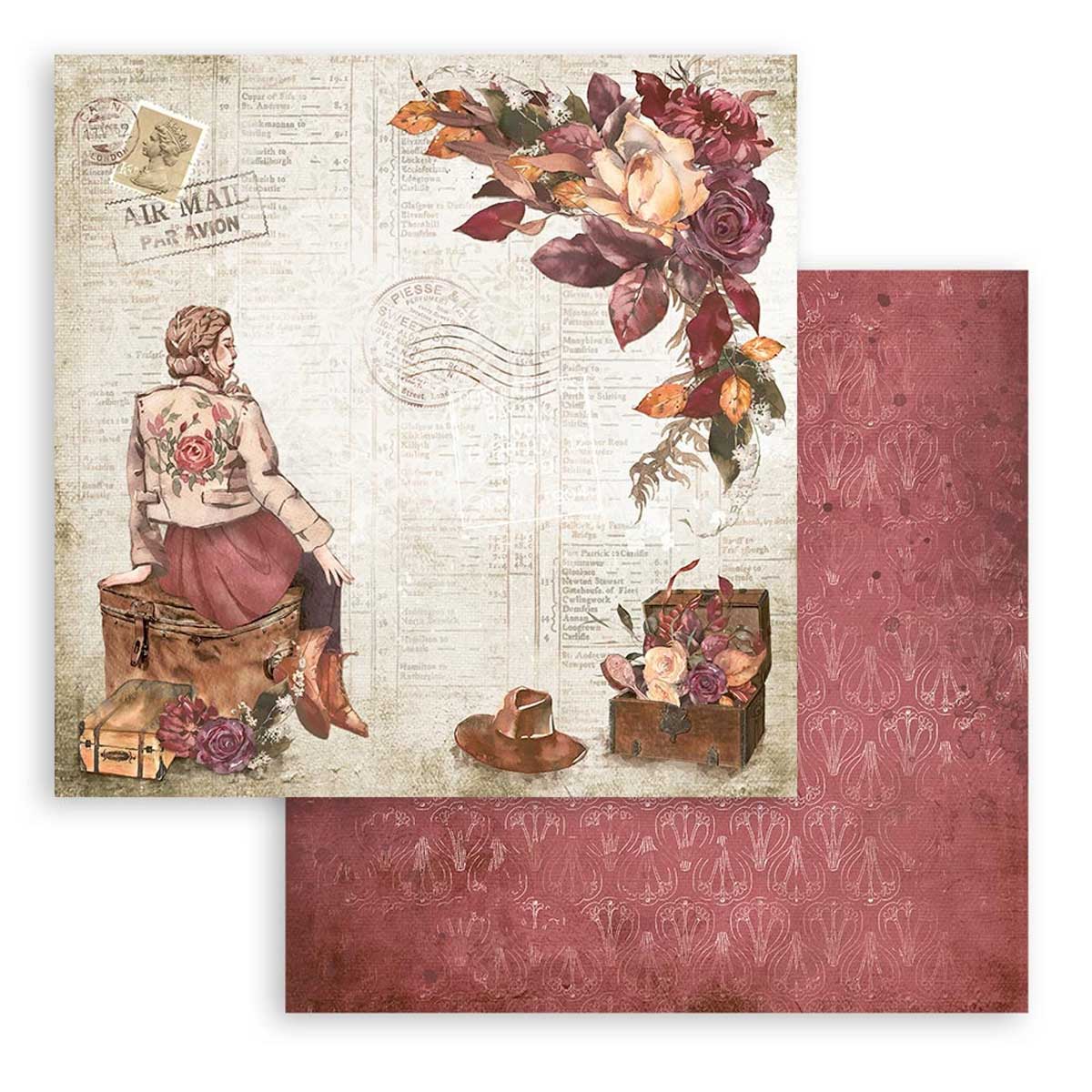 Stamperia Our Way Collection - 12" x 12" Paper Pad [SBBL115] - Image 4