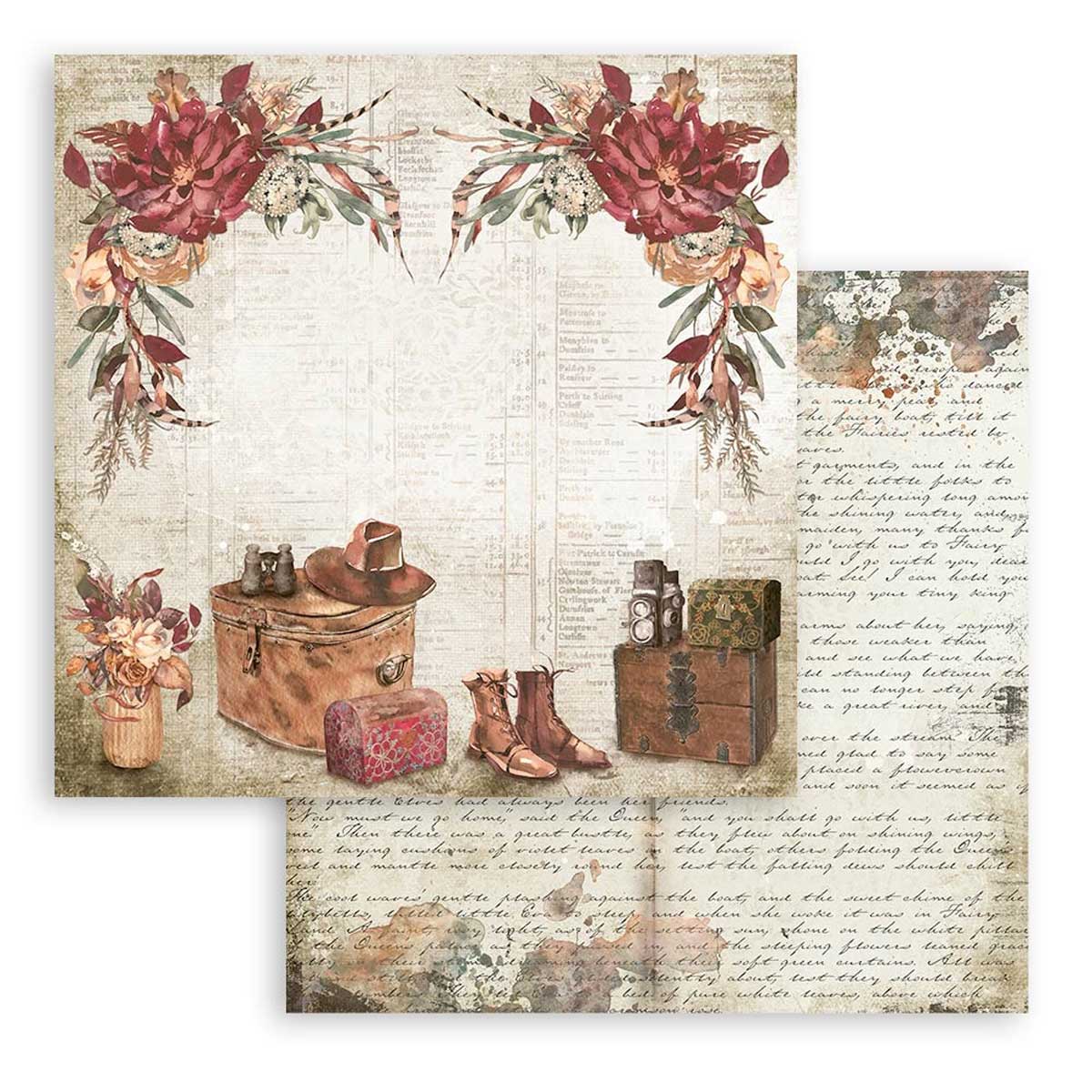 Stamperia Our Way Collection - 12" x 12" Paper Pad [SBBL115] - Image 5