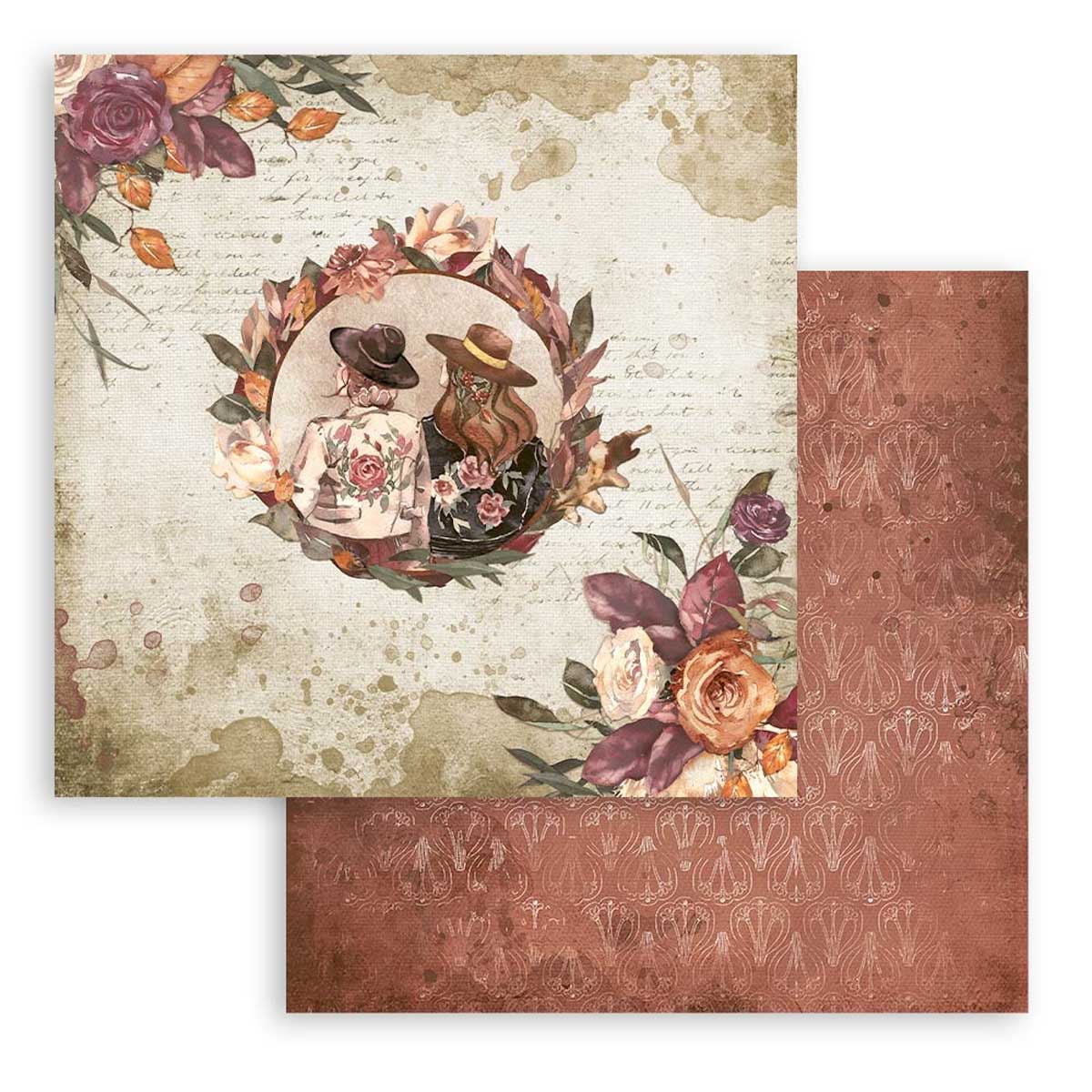 Stamperia Our Way Collection - 12" x 12" Paper Pad [SBBL115] - Image 7