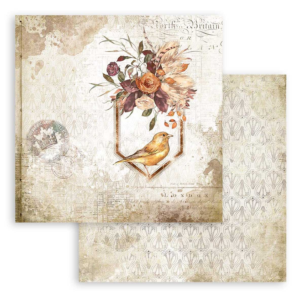 Stamperia Our Way Collection - 12" x 12" Paper Pad [SBBL115] - Image 10