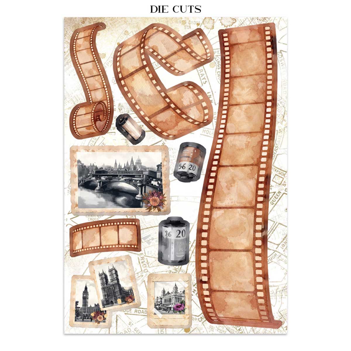 Stamperia Our Way Collection - Junk Journal Focus Points [SBJKS09] - Image 14
