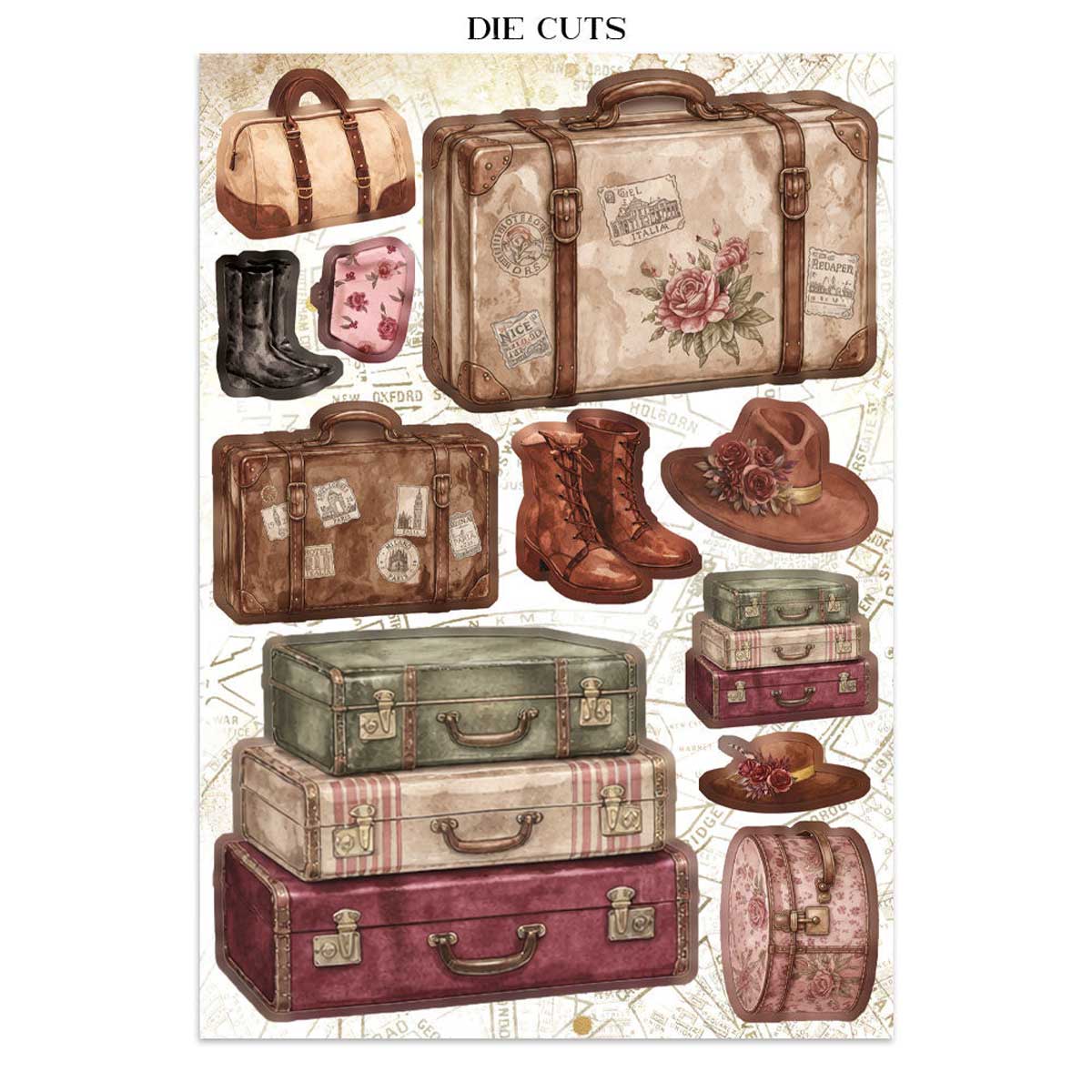 Stamperia Our Way Collection - Junk Journal Focus Points [SBJKS09] - Image 15