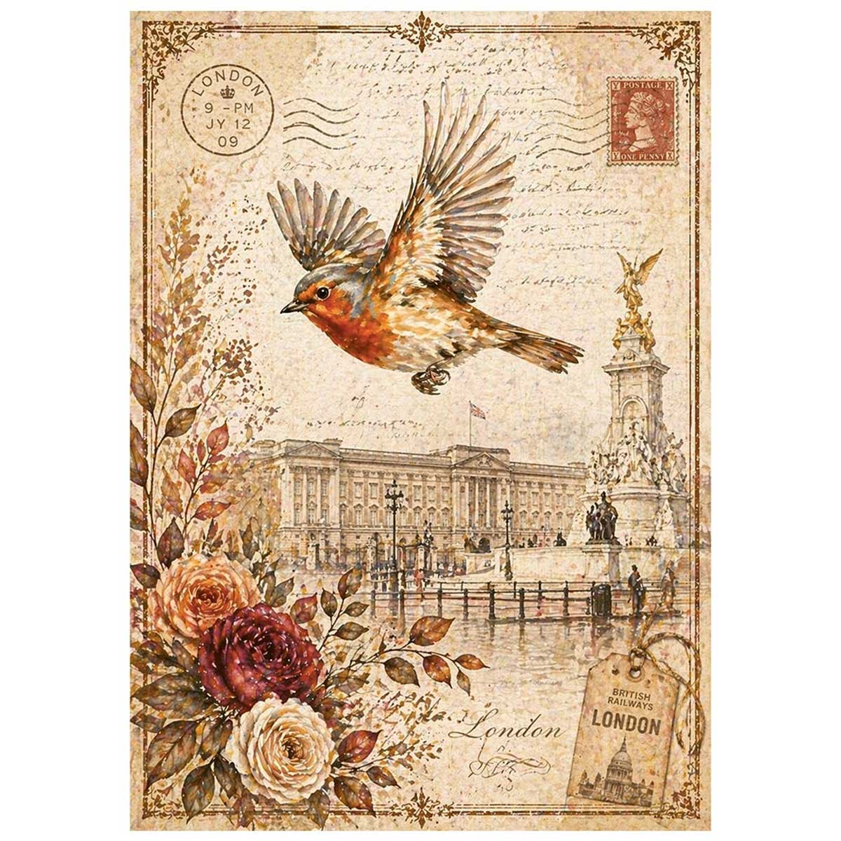 Stamperia Our Way Collection - Mini Rice Paper Set [DFSA6X12] - Image 4