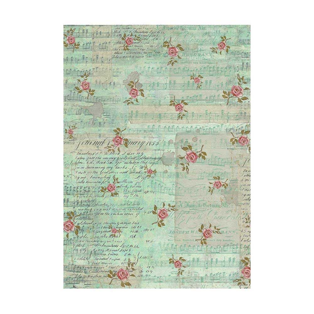 Stamperia Precious Collection - A6 Rice Paper Backgrounds [DFSAK6013] - Image 9