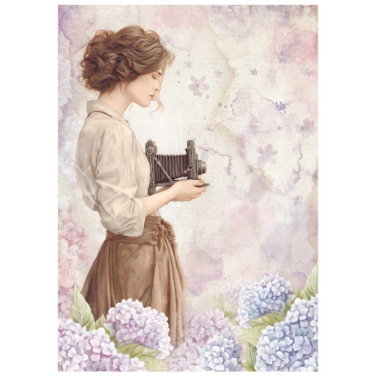 Stamperia Quiet Days Collection - A6 Mini Rice Paper Set [DFSA6X01] - Image 5