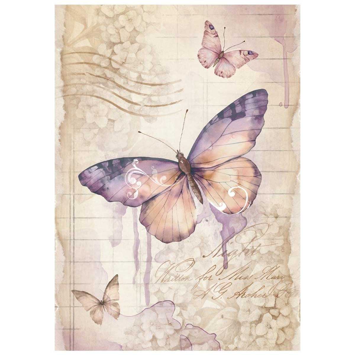 Stamperia Quiet Days Collection - A6 Mini Rice Paper Set [DFSA6X01] - Image 9