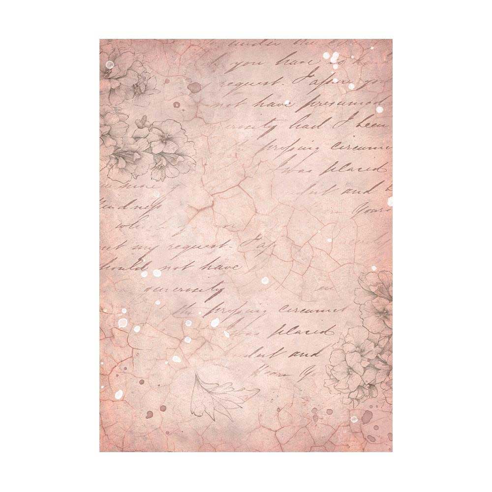 Stamperia Romance Forever Collection - A6 Rice Paper Backgrounds [DFSAK6014] - Image 7