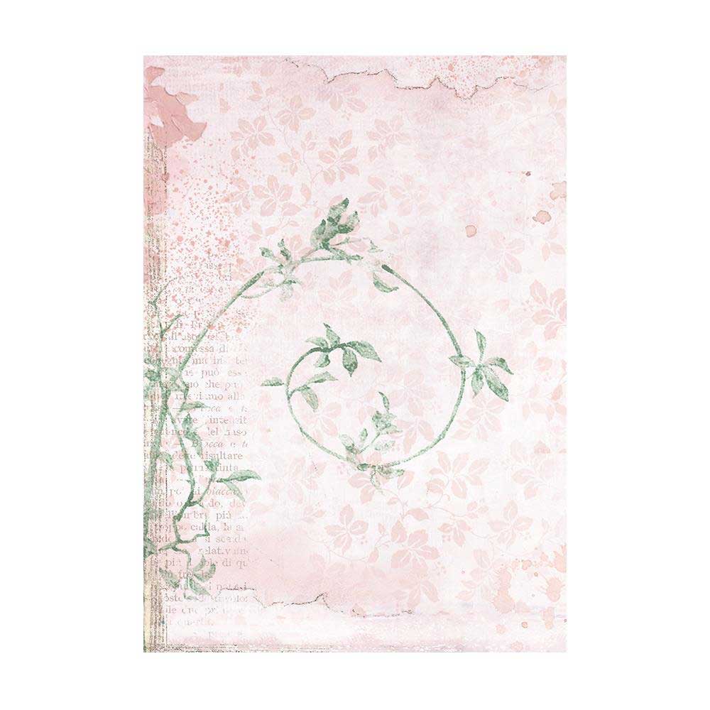 Stamperia Roseland Collection - A6 Rice Paper Backgrounds [DFSAK6006] - Image 2