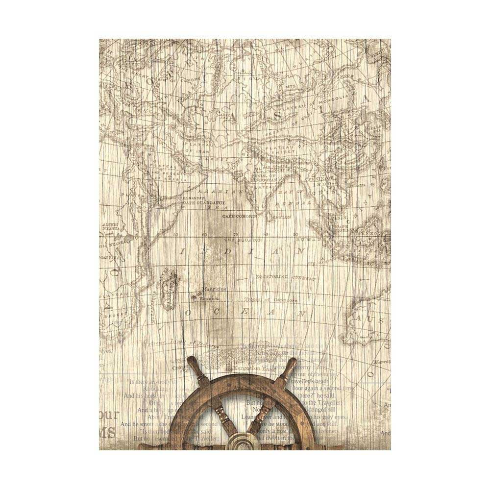 Stamperia Sea Land Collection - A6 Rice Paper Backgrounds [DFSAK6019] - Image 9