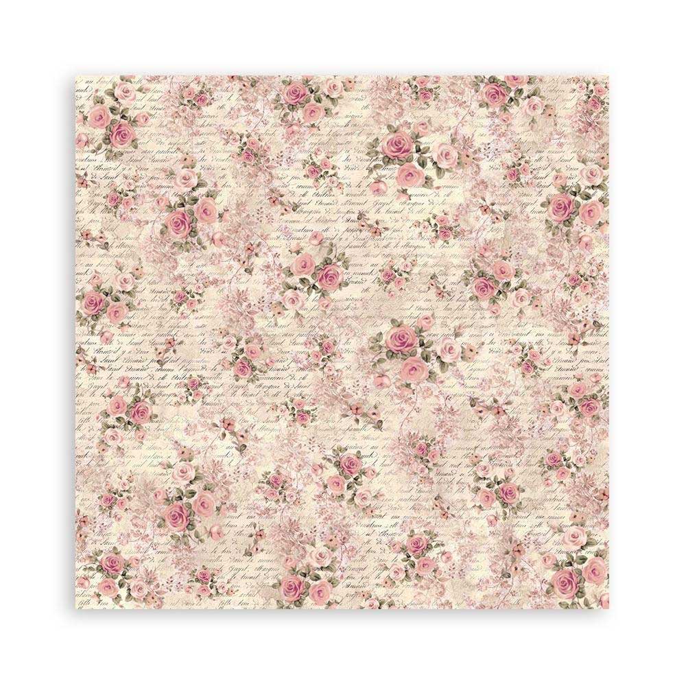 Stamperia Shabby Rose Collection - Fabric [SBPLT29] - Image 4