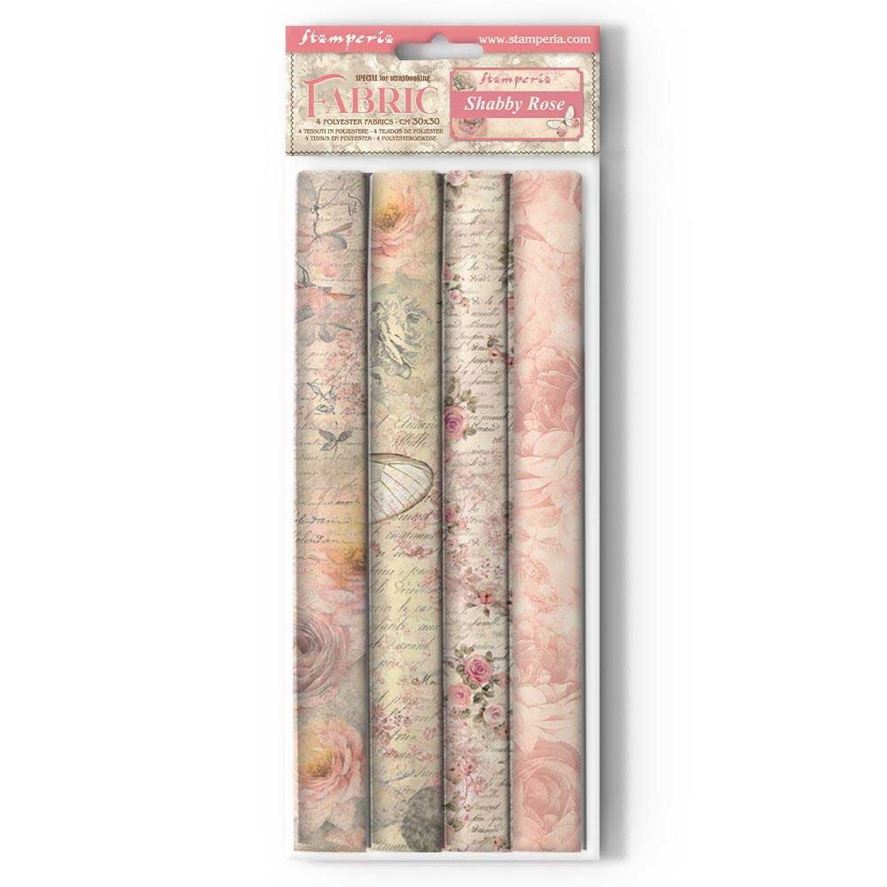 Stamperia Shabby Rose Collection - Fabric [SBPLT29]