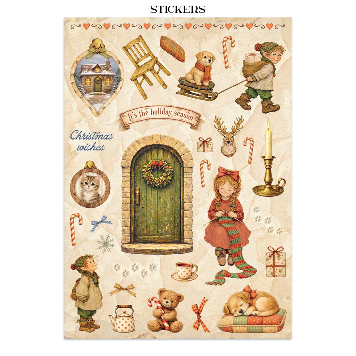 Stamperia Silent Night Collection - Junk Journal [SBJK27] - Image 9