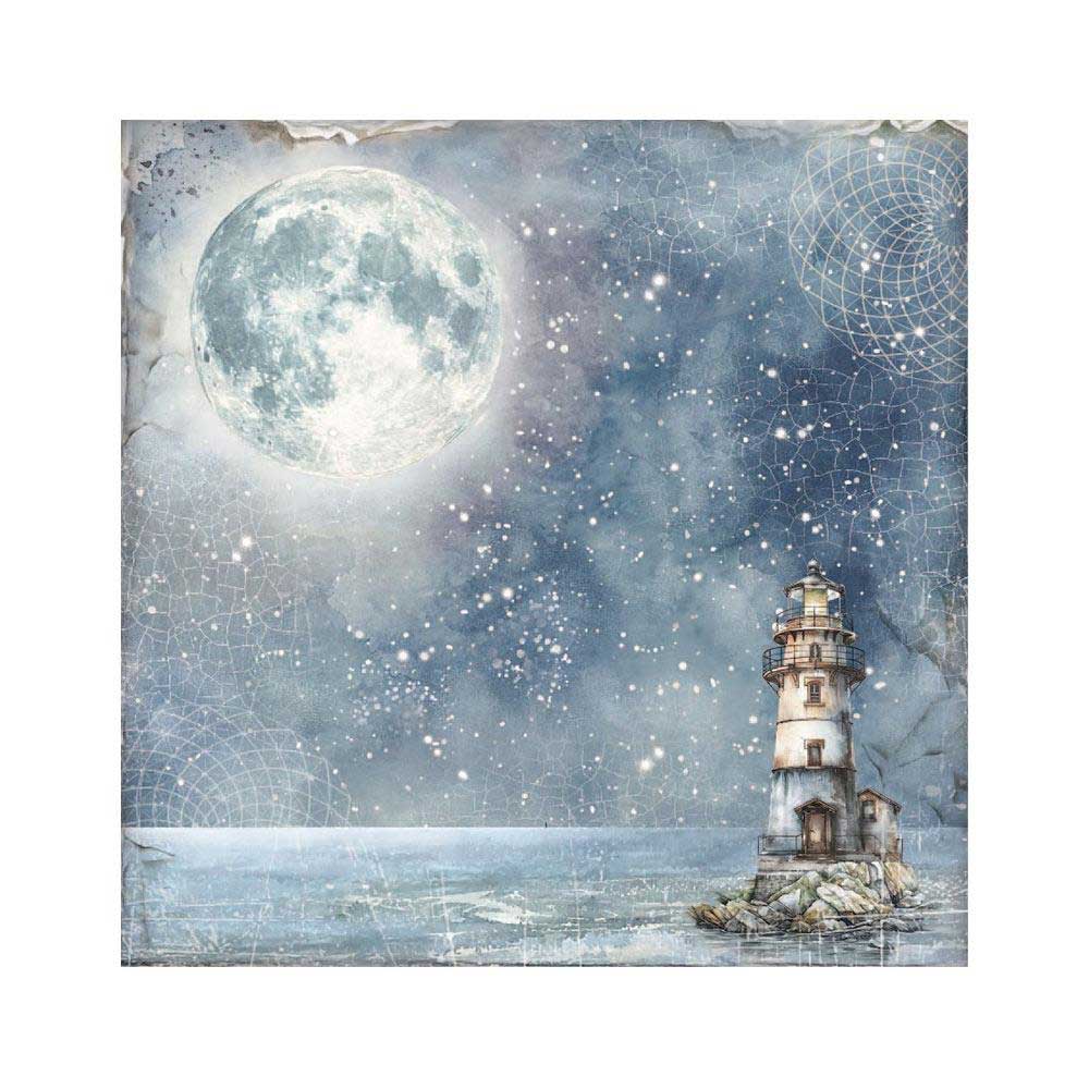 Stamperia Silent Sea Collection - Fabric [SBPLT45] - Image 3