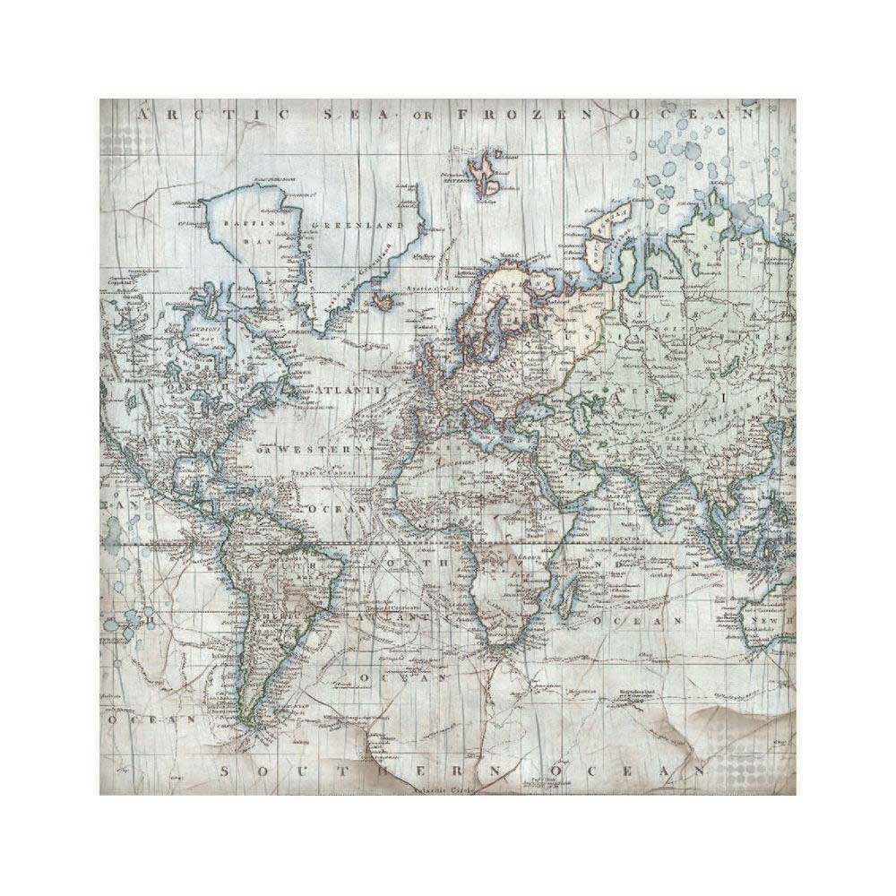Stamperia Silent Sea Collection - Fabric [SBPLT45] - Image 5