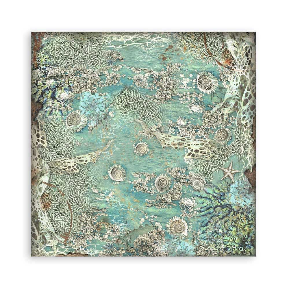 Stamperia Songs Of The Sea Collection - Fabric [SBPLT18] - Image 4