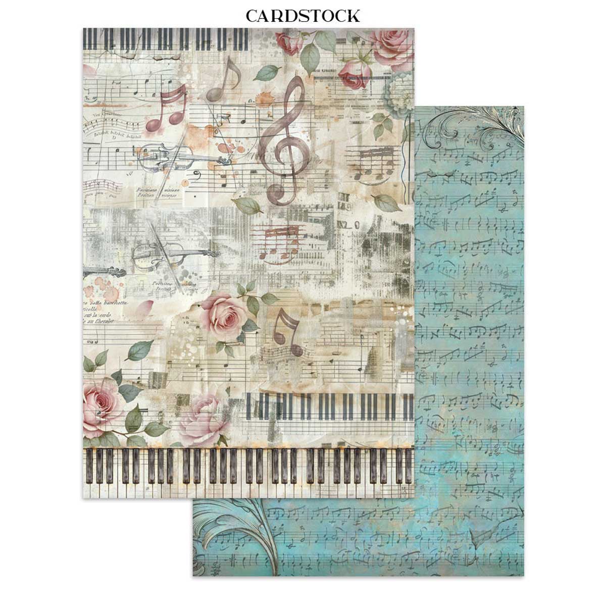 Stamperia Symphony Collection - Junk Journal Focus Points [SBJKS03] - Image 9