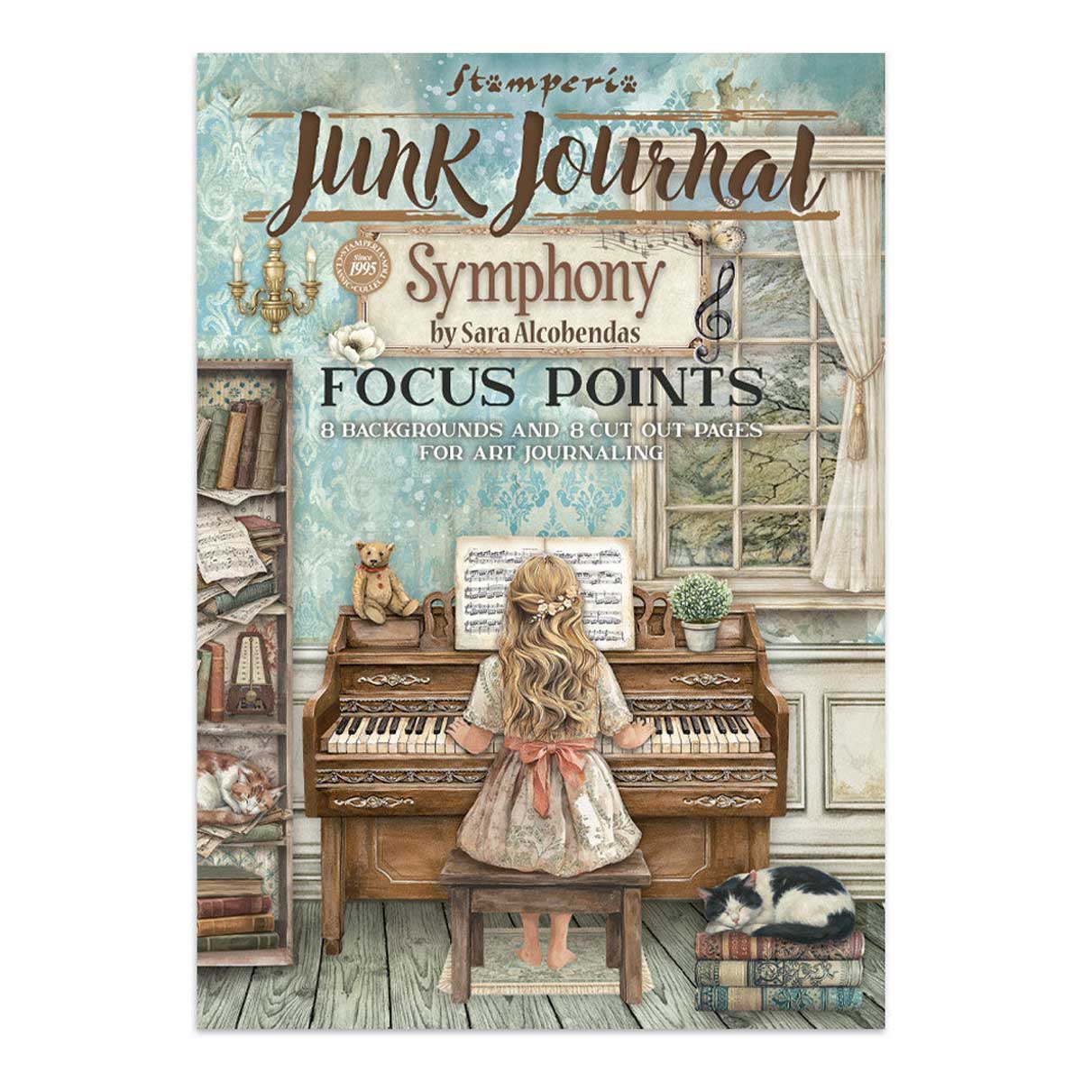 Stamperia Symphony Collection - Junk Journal Focus Points [SBJKS03]
