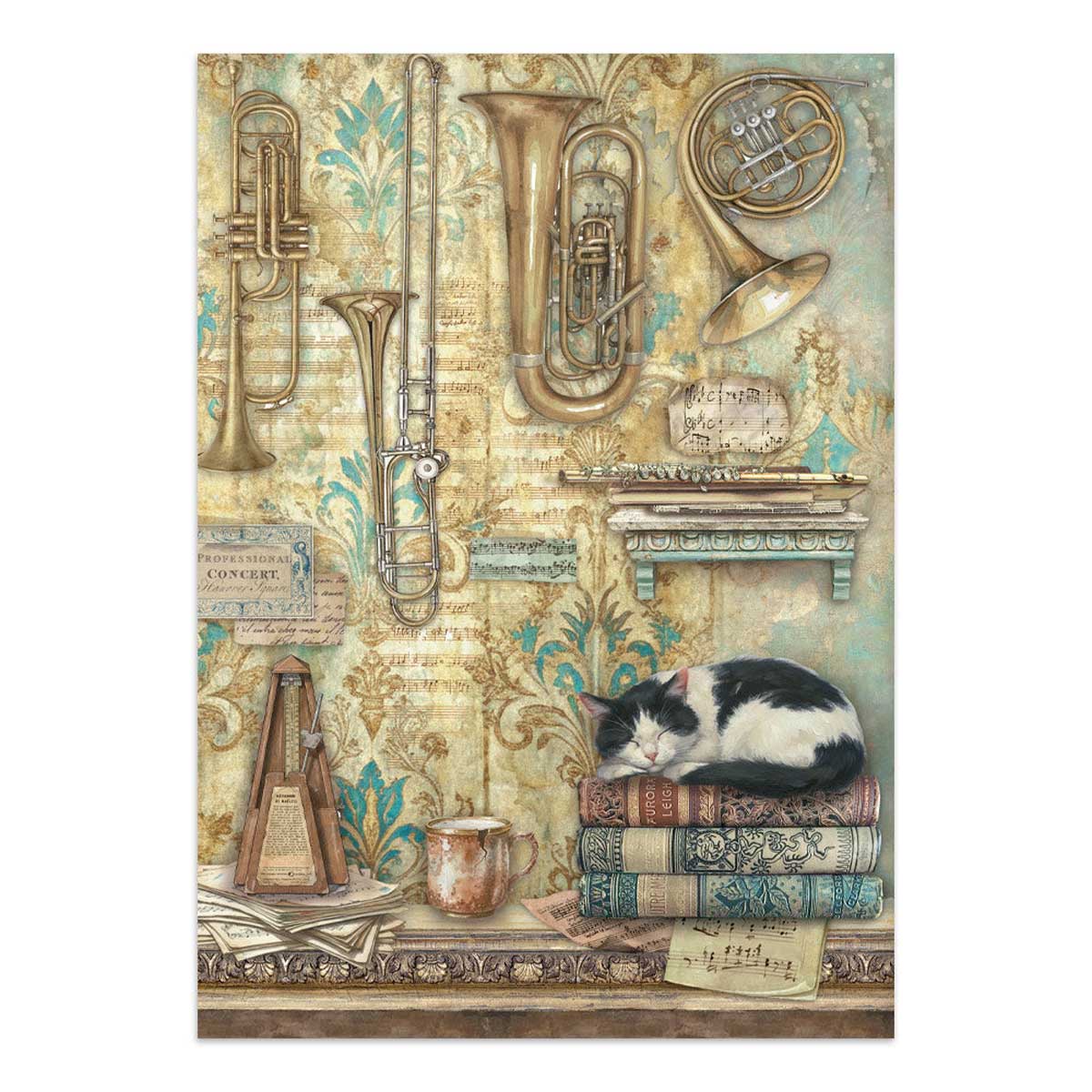 Stamperia Symphony Collection - Junk Journal [SBJK24] - Image 7